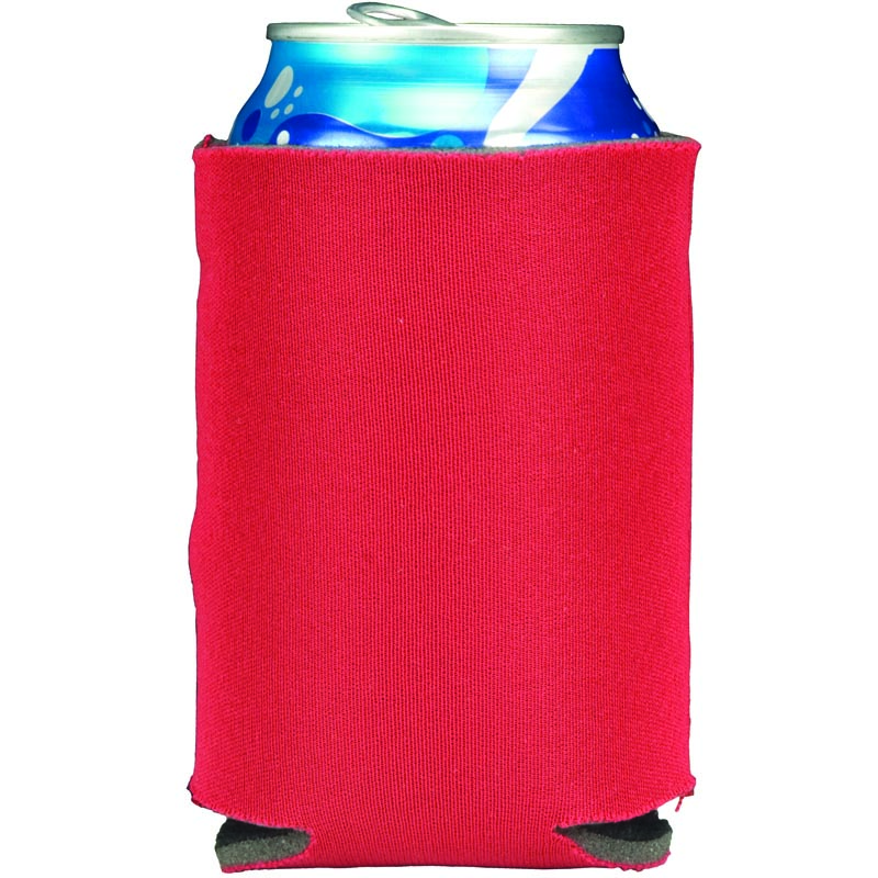 Folding Foam Can Cooler 2 sided imprint