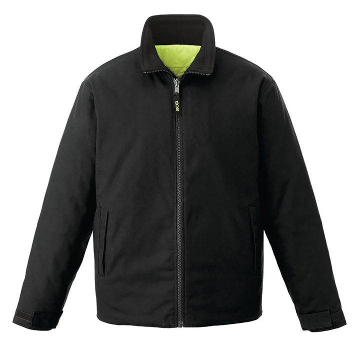 Zircon - Cotton Canvas Reversible to Polyester Hi-Vis Insulated Jacket