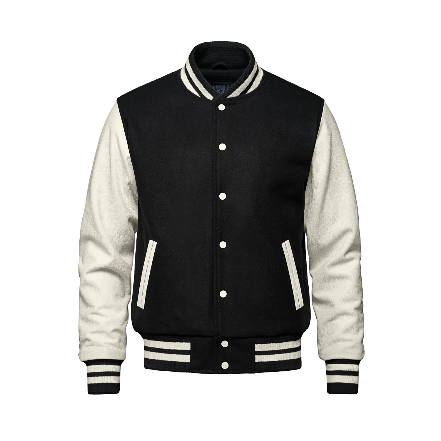 Varsity - Melton and Leather Varsity Jacket