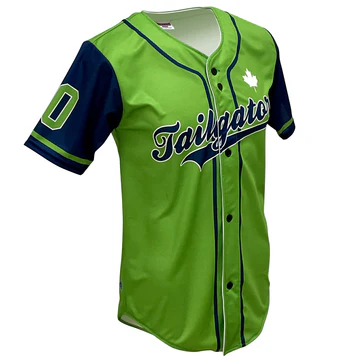 Full-Button Baseball Jersey