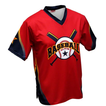  V-Neck Softball Jersey